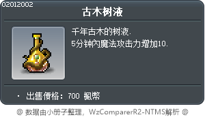 古木树液 Tooltip