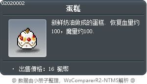 蛋糕 Tooltip
