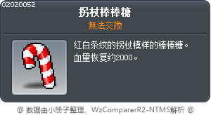 拐杖棒棒糖 Tooltip