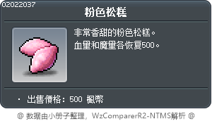 粉紅中秋糕點 Tooltip