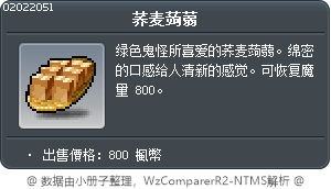 荞麦蒟蒻 Tooltip