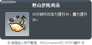 野山参炖鸡汤 Tooltip