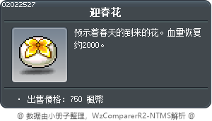 連翹花 Tooltip