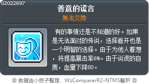 善意的谎言 Tooltip