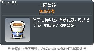 一杯拿铁 Tooltip