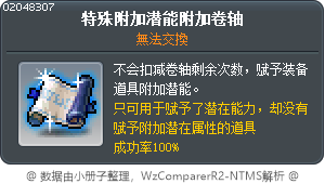Special Bonus Potential Scroll Tooltip