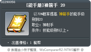 [能手册]神箭手 20 Tooltip