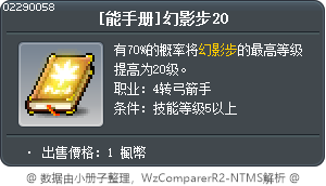 [能手册]幻影步20 Tooltip