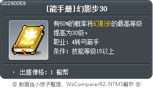 [能手册]幻影步30 Tooltip