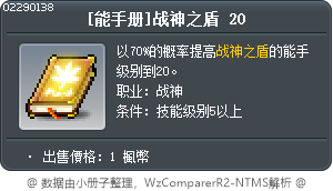 [能手册]战神之盾 20 Tooltip