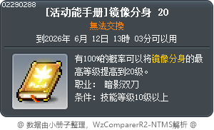 [活动能手册]镜像分身 20 Tooltip