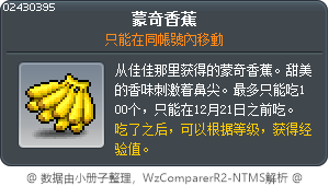 猴子香蕉 Tooltip