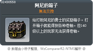 阿尼的箱子 Tooltip