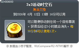 Lucky 3!3!3! Event Teleport Rock Tooltip