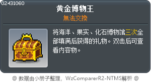 金博物王 Tooltip