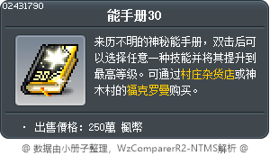 Mastery Book 30 Tooltip