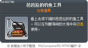 芭芭拉的钓鱼工具 Tooltip