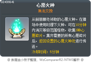 心愿火种 Tooltip