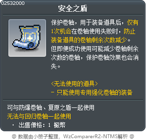 安全之盾 Tooltip