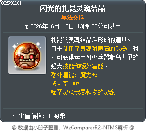 闪光的扎昆灵魂结晶 Tooltip
