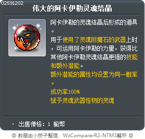 伟大的阿卡伊勒灵魂结晶 Tooltip