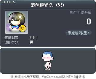 蓝色短光头 Tooltip