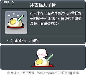 冰雪糕丸子椅 Tooltip
