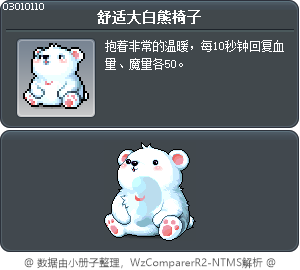 舒适大白熊椅子 Tooltip