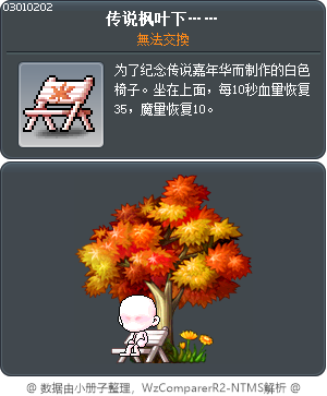 传说枫叶下…… Tooltip