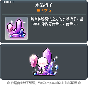 水晶椅子 Tooltip