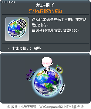 Earth Chair Tooltip