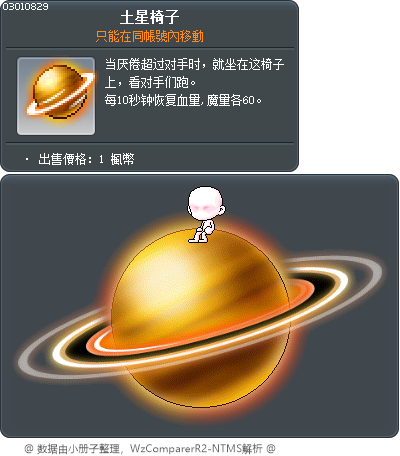 Saturn Chair Tooltip