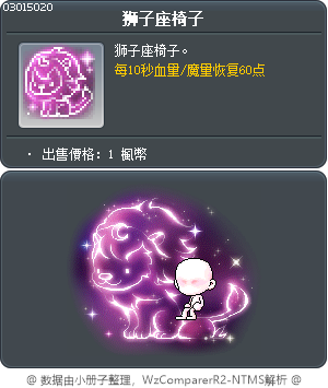 Leo Chair Tooltip