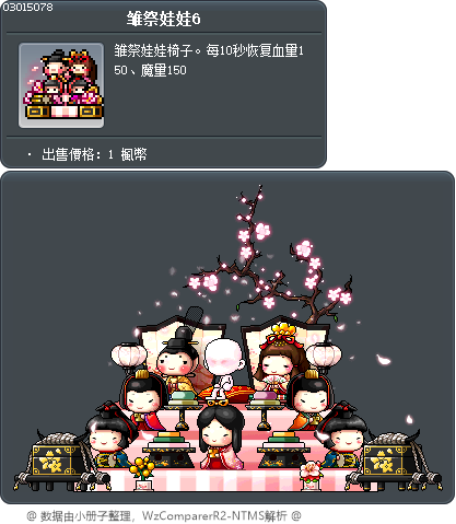 雏祭娃娃6 Tooltip