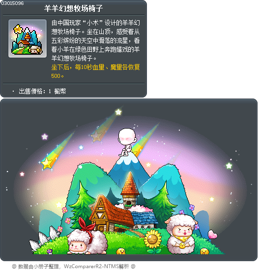 羊羊幻想牧场椅子 Tooltip