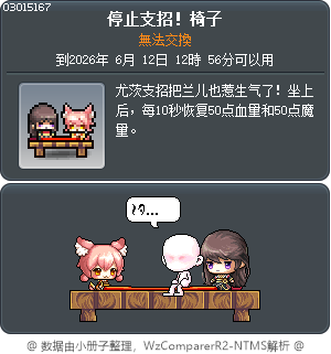 停止支招！椅子 Tooltip
