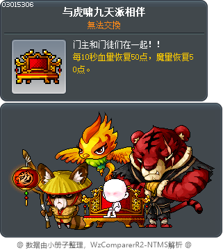 与虎啸九天派相伴 Tooltip