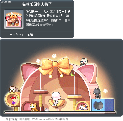 猫咪乐园多人椅子 Tooltip