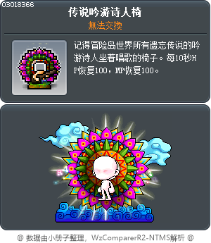 传说吟游诗人椅 Tooltip