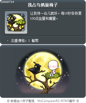 我占乌鸦巢椅子 Tooltip