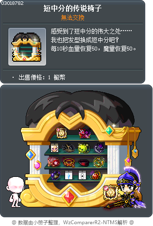 短中分的传说椅子 Tooltip