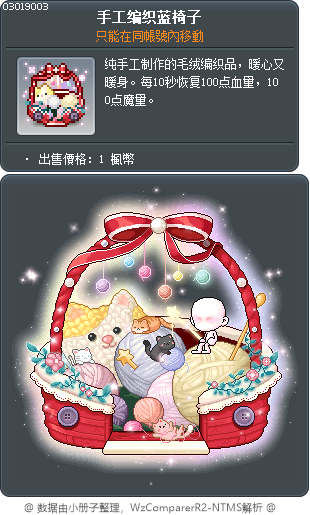 悠閒的針織時間 Tooltip
