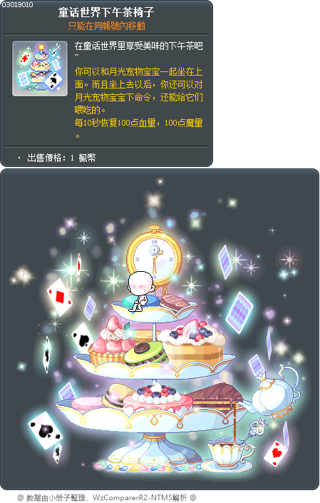 童话世界下午茶椅子 Tooltip