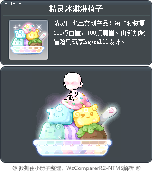 精灵冰淇淋椅子 Tooltip