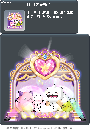 明日之星椅子 Tooltip