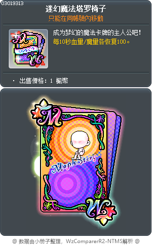 魔幻奇想 Tooltip