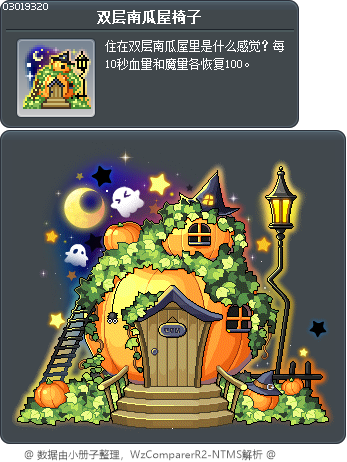 双层南瓜屋椅子 Tooltip