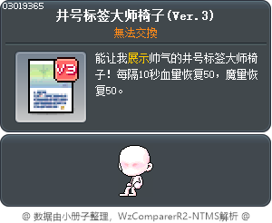 井号标签大师椅子(Ver.3) Tooltip
