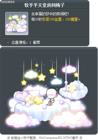 软乎乎天堂房间椅子 Tooltip