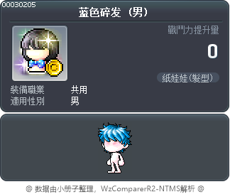 蓝色碎发 Tooltip